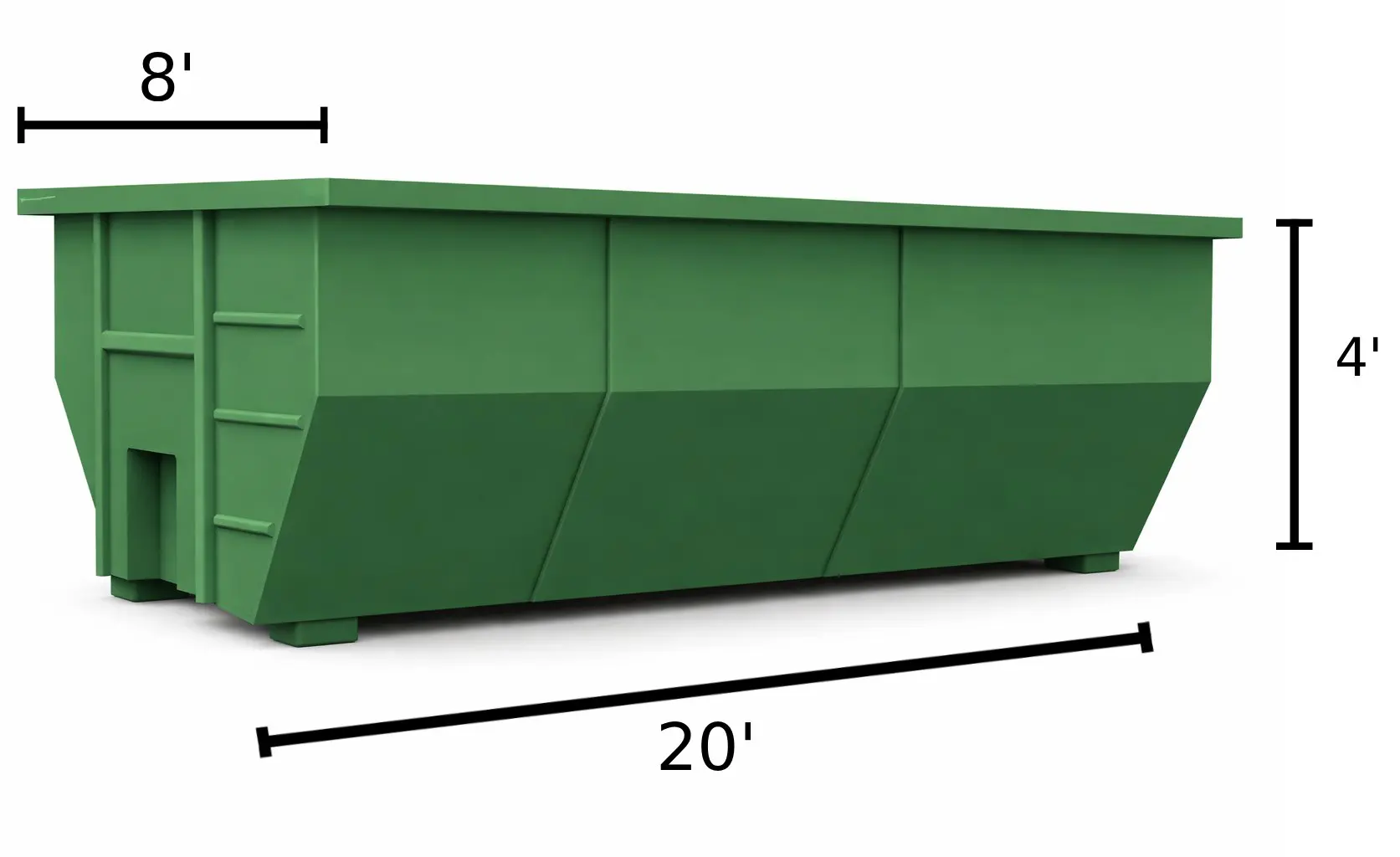 Size_ 20-Yard Dumpster